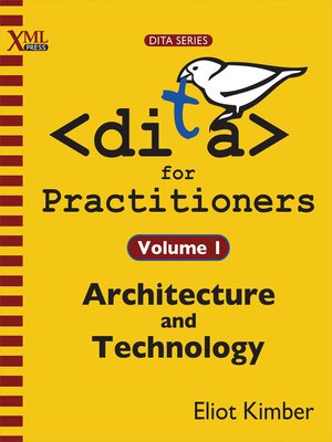 cover image of DITA for Practitioners, Volume 1